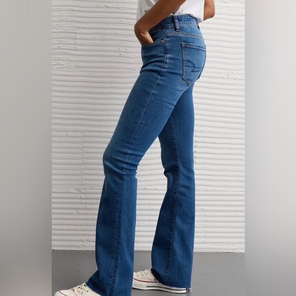 American Eagle Outfitters Denim - American Eagle Outfitters Super Stretch Skinny Kick Bootcut Jeans